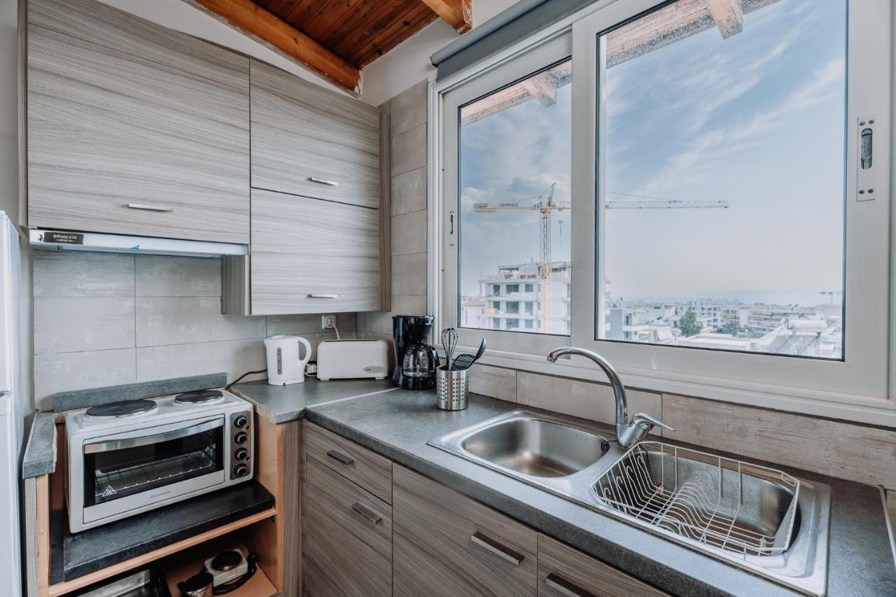 Ferienwohnung Penthouse Of Diamond Athen Exterior foto